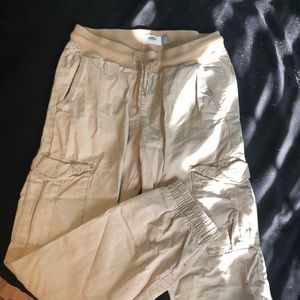 Boys Old Navy elastic cargo pants